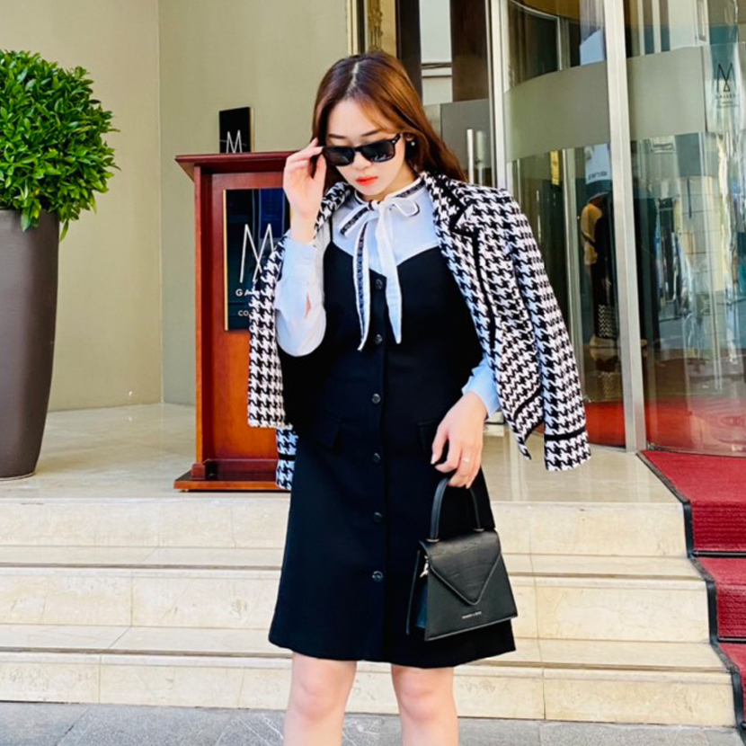Áo khoác dạ blazer chất cực dày dặn hàng cao cấp Hachidesigns