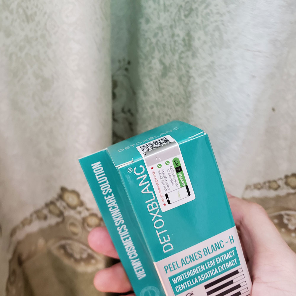 [HCM]combo mặt nạ thải độc và serum mụn detox blanc