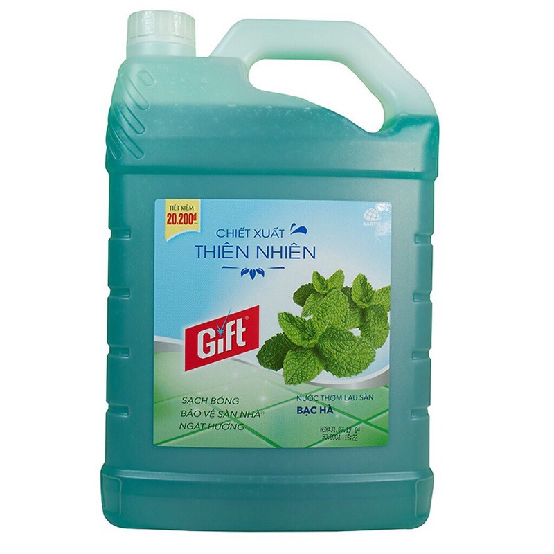 Nước Lau Sàn Gift Đậm Đặc Can 3.8 Lít|Sakura