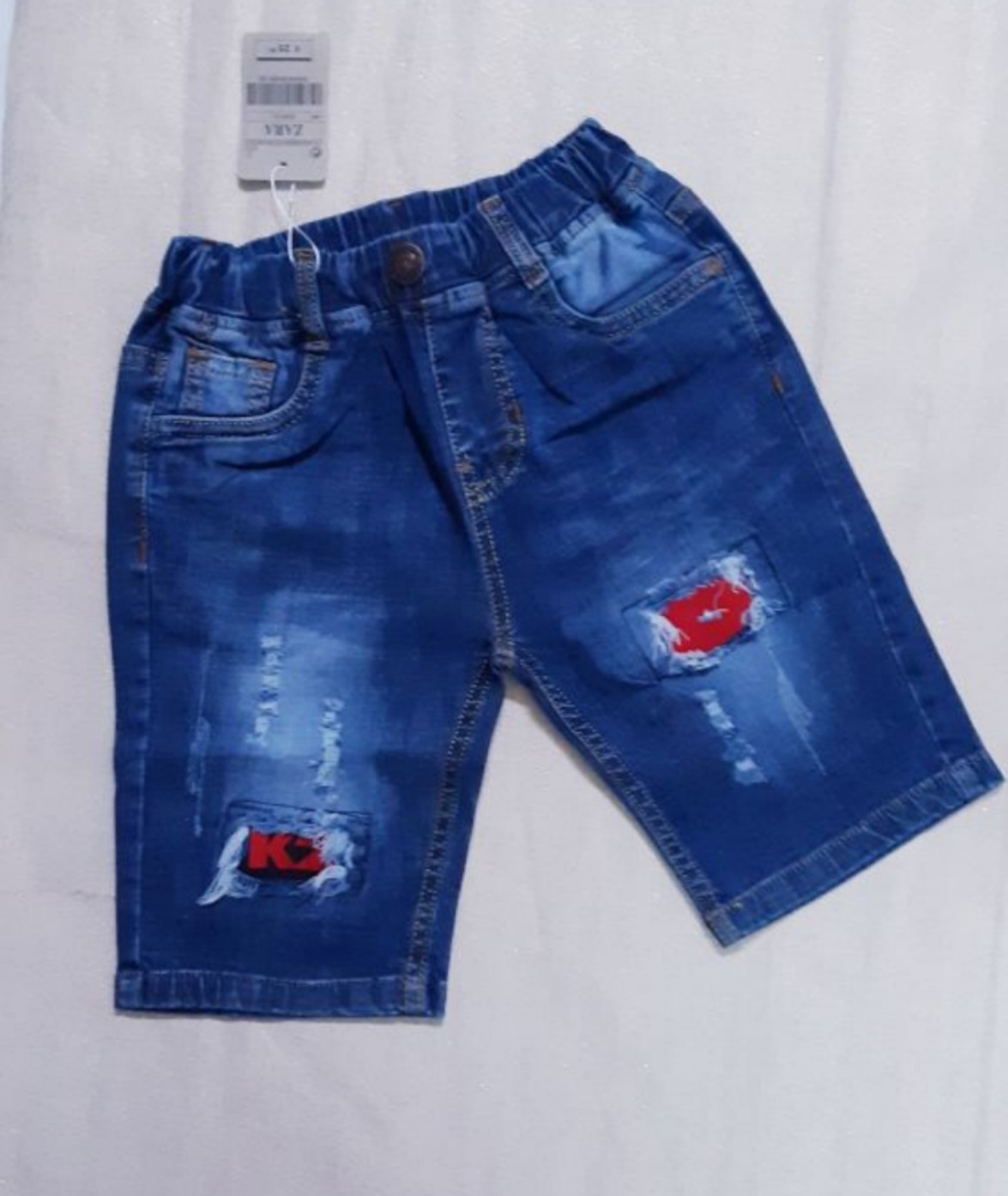Quần jean lửng size đại cho bé trai