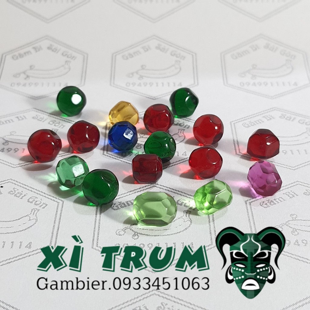 01 Viên Bi Thuỷ Tinh đủ size cho mấy ANH TRAI lựa chọn