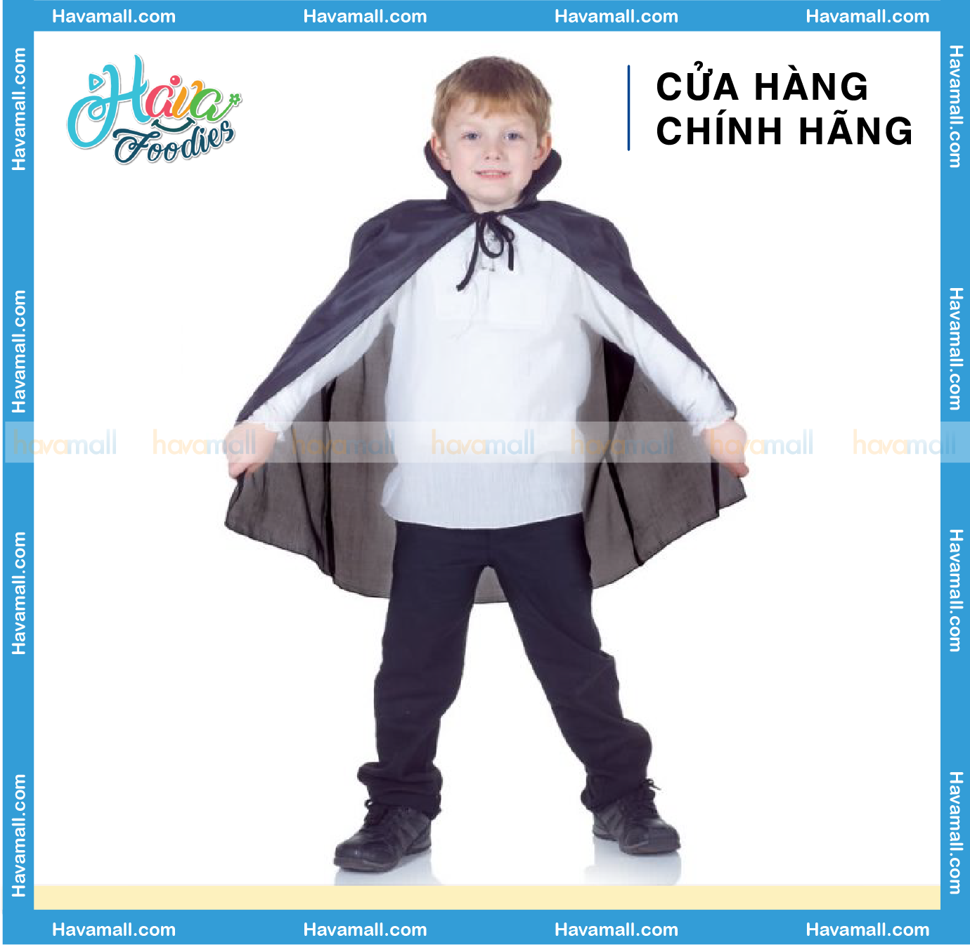 Áo Choàng Ma Cà Rồng Cho Bé 88cm Uncle Bills – Vampire Cape