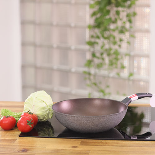 [HÀNG CHÍNH HÃNG] Chảo xào chống dính bếp từ Neoflam Reverse 30cm (ghi đá)