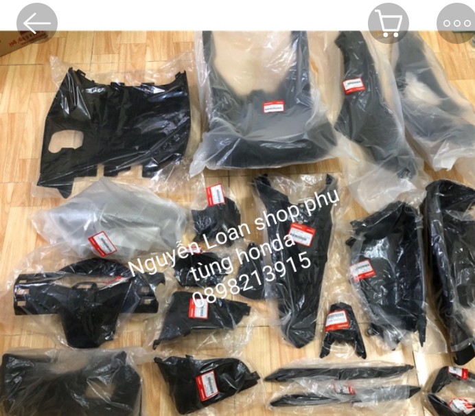 Full dàn nhựa nhám AB (XC) 2007-2010 zin chính hãng 100%