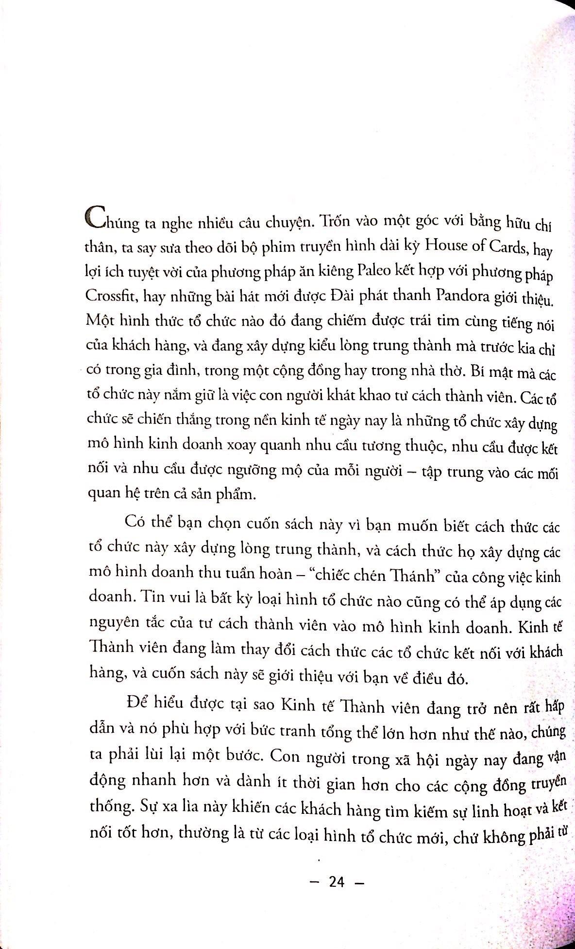 Sách - Kinh tế thành viên