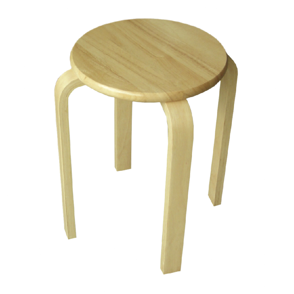 Round Chair with Flat Legs from Duc Thanh Wood