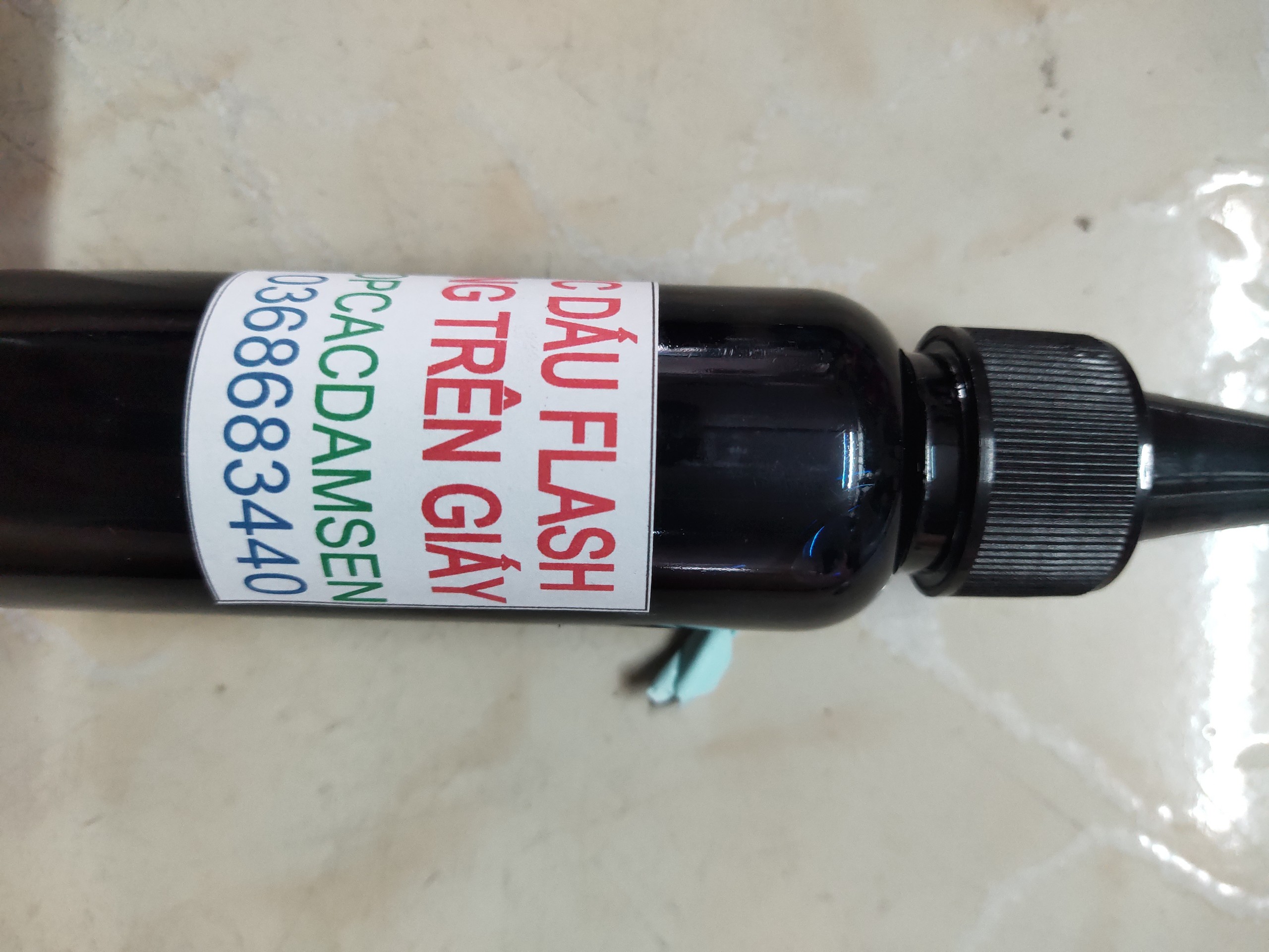 MỰC THẨM THẤU DẤU FLASH ĐÓNG TRÊN GIẤY CHAI 60ml- 350ml
