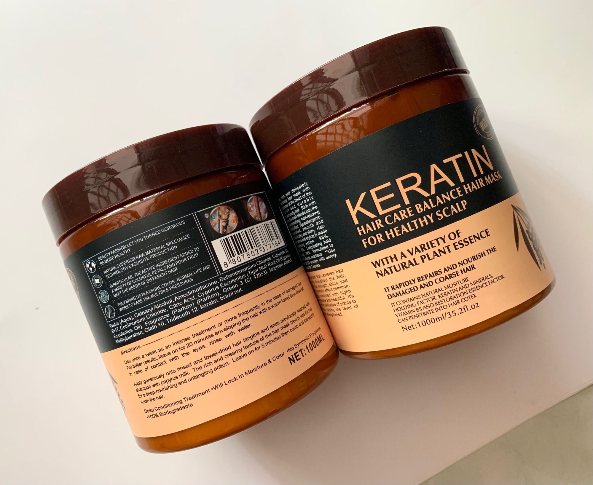 Hấp dầu KERATIN nâu