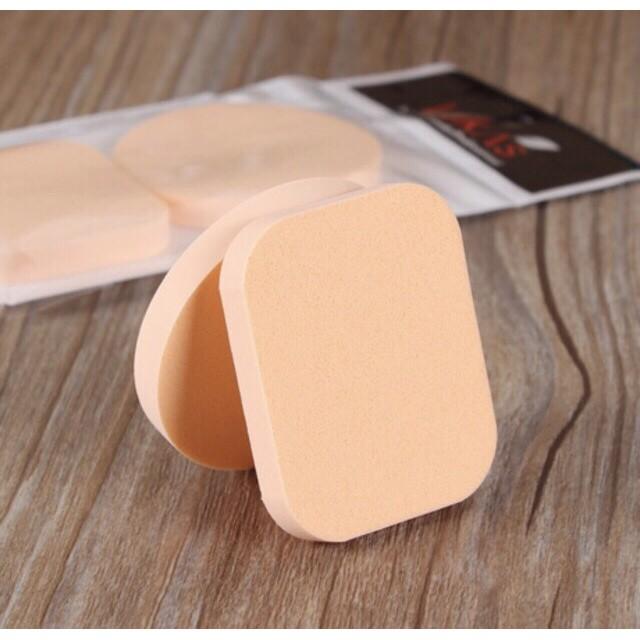 [HCM]Một Gói 2 Bông Đánh Phấn Trang Điểm Lukasi
