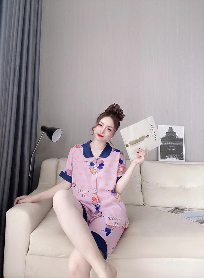 Set Lụa Ngố Hot Siêu Sang Vải Mango Cao Cấp( dưới 58kg)- Mẫu mặc hàng thật chụp