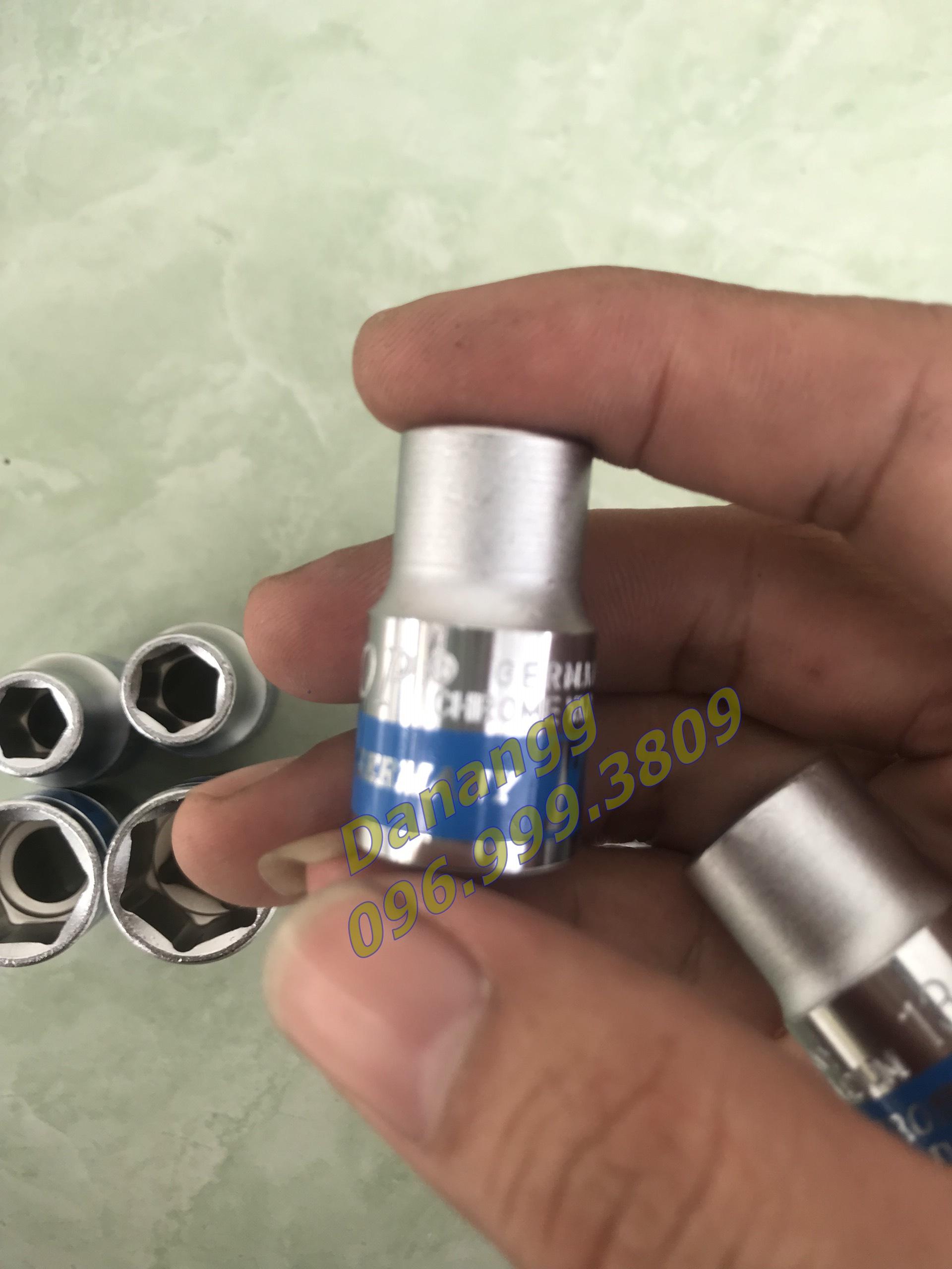 Bộ 9 đầu tuýp ngắn 8-24