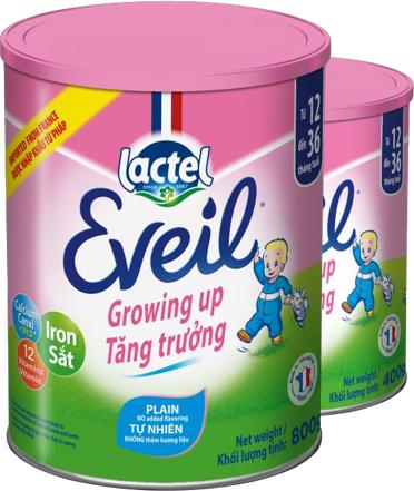 Sữa bột Lactel Eveil 800gr