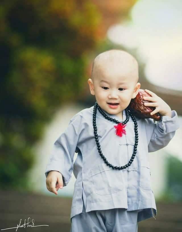 [HCM]Đồ lam đi chùa bé trai Mẫu la hán