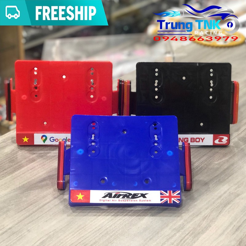 Khung biển số xe máy.