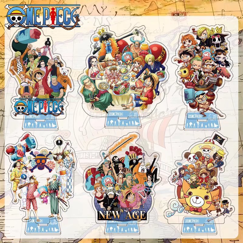 [13 mẫu] Mô hình Standee Acrylic Mica anime One Piece [T69 Shop]