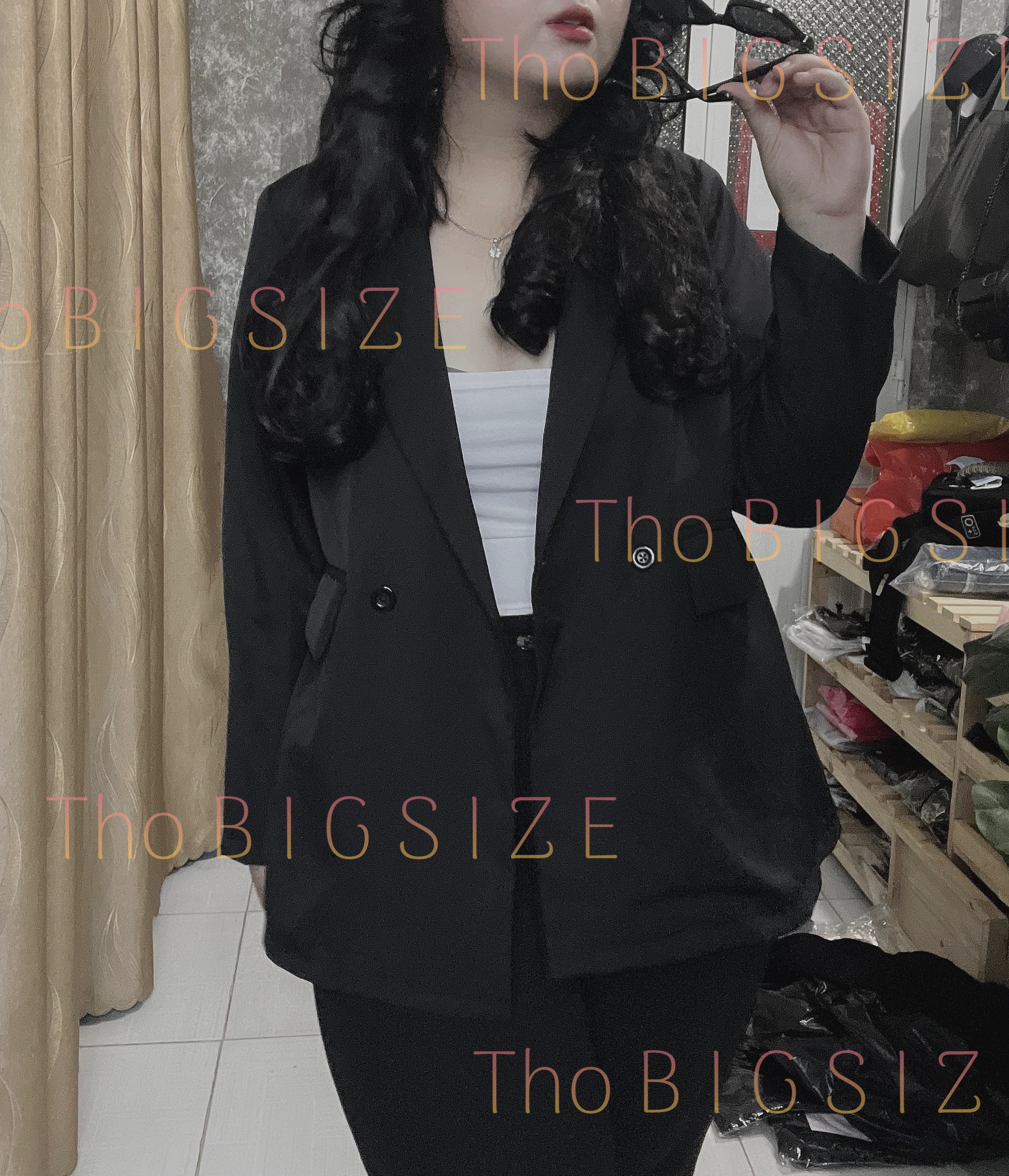 [THOBIGSIZE - ẢNH CHÍNH CHỦ] ÁO KHOÁC BLAZER BIGSIZE 65-100kg