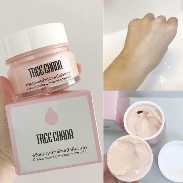 KEM LƯỜI TREECHADA THÁI LAN MAKE UP NÂNG TONE