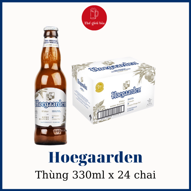 Bia Hoegaarden White 220ml x 24 chai | Chính hãng