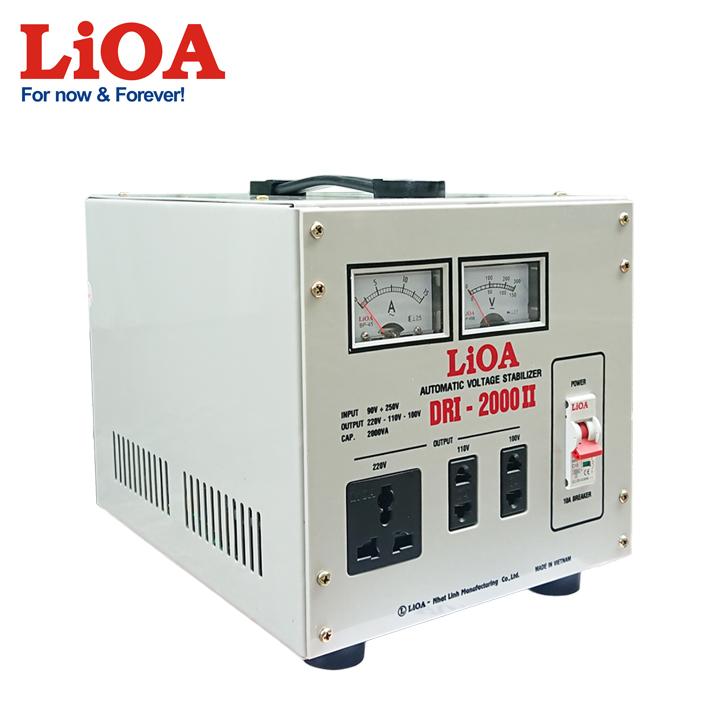Ổn áp 1 pha LiOA DRI-2000II