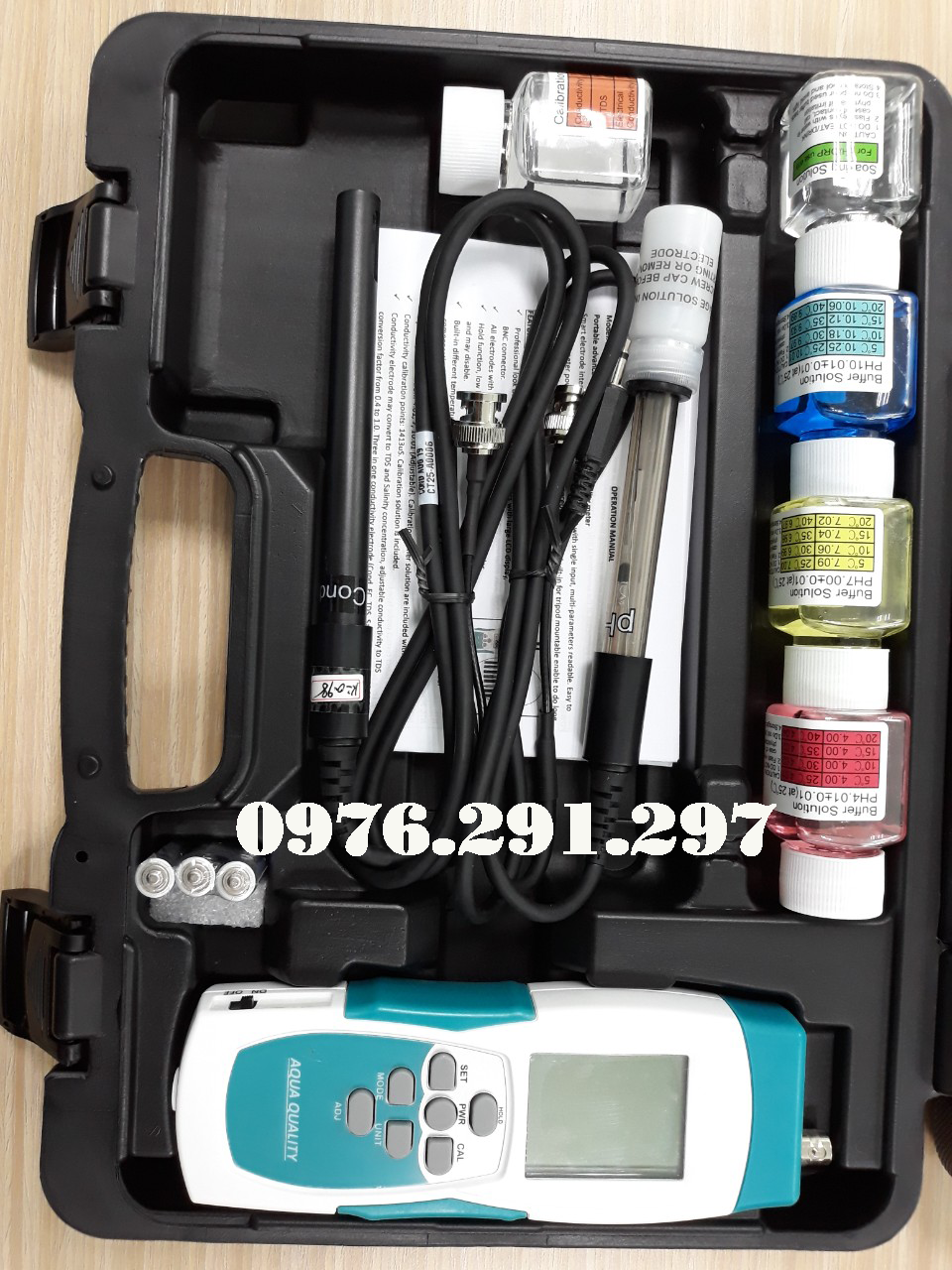 [HCM] Máy đo PH/ Độ mặn/ Nhiệt độ MIC 987A2PC -Taiwan