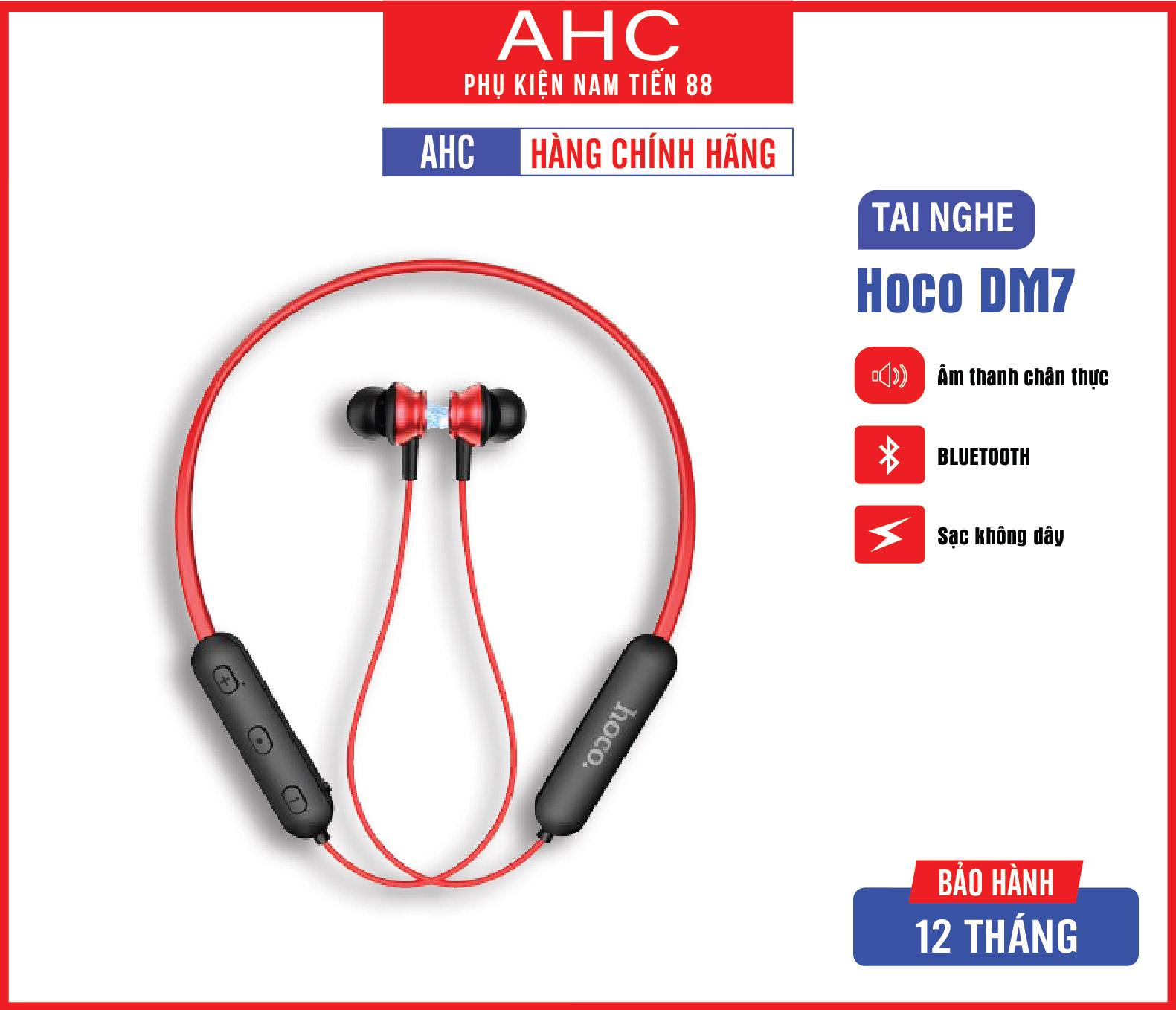 Tai nghe bluetooth Hoco DM7