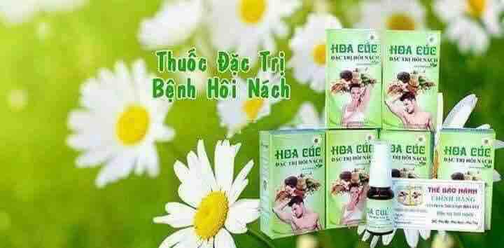 [HCM]Hôi nách Hoa Cúc dành cho cả nam lẫn nữ 10ml