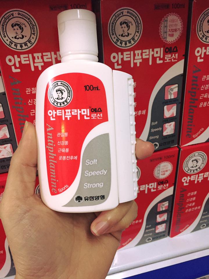Dầu nóng xoa bóp hàn quốc