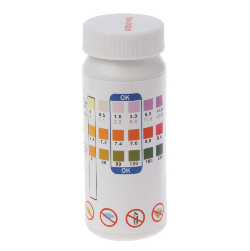[HCM]Bộ 50 que thử độ ph thử clo nước