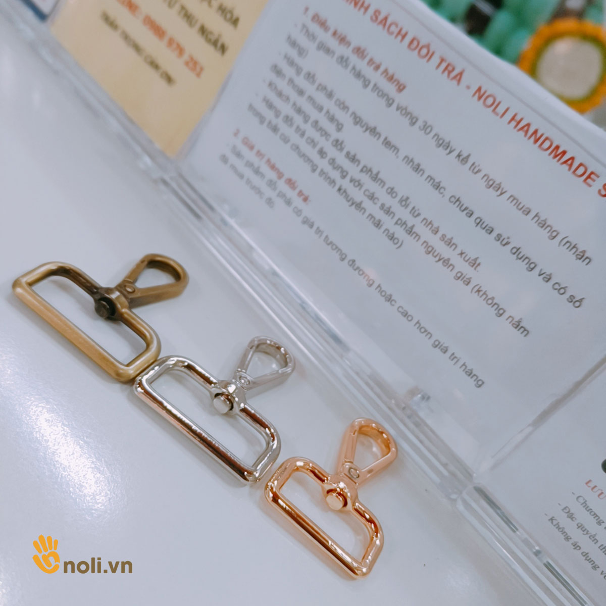 Càng cua chữ D 3.0cm