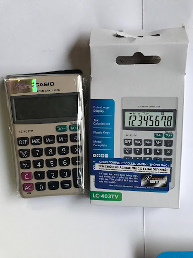 Máy Tính Casio LC-403TV