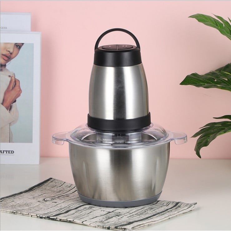Máy Xay Thịt Inox 304 2 Lít 200w