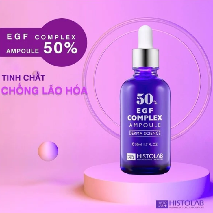Tinh Chất Histolab 50% EGF Complex Tế Bào Gốc Trẻ Hóa Da - 50ml