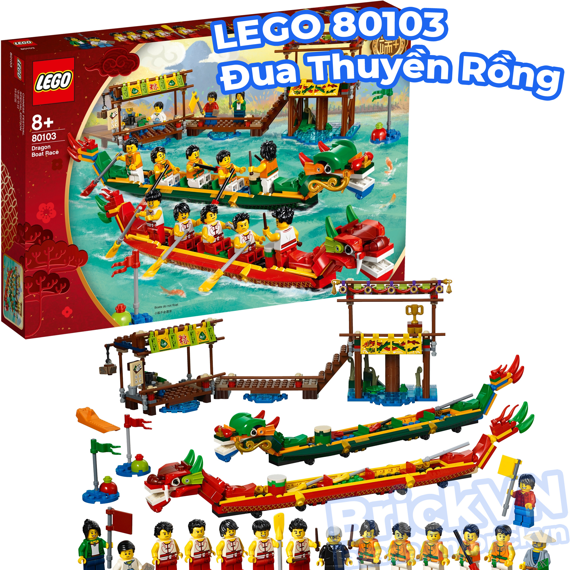LEGO 80103 Dragon Boat Race (MISB, Genuine LEGO) - 레고 용선 축제 (80103) (정품)