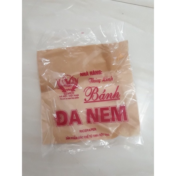 10 gói 120 lá bánh đa nem vuông