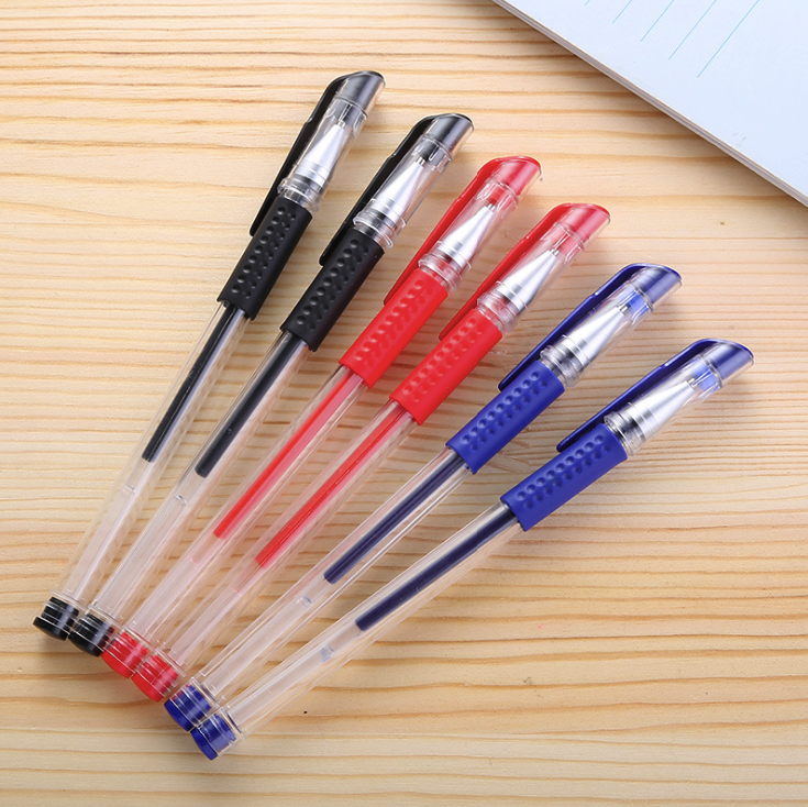 (combo10) Bút Mực Gel 3 Màu Xanh - Đỏ - Đen H105