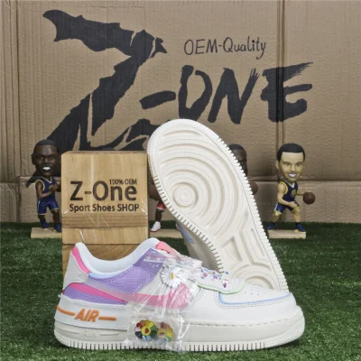 2021 1 SHADOW K Skate shoes casual shoes Sneakers for women WhitePinkPurple sports shoes