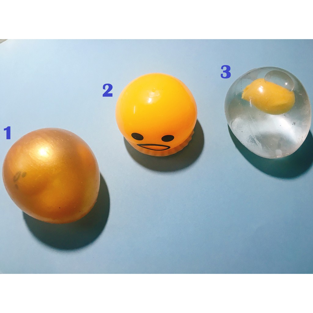 Đồ Chơi Bóp Trứng Gudetama