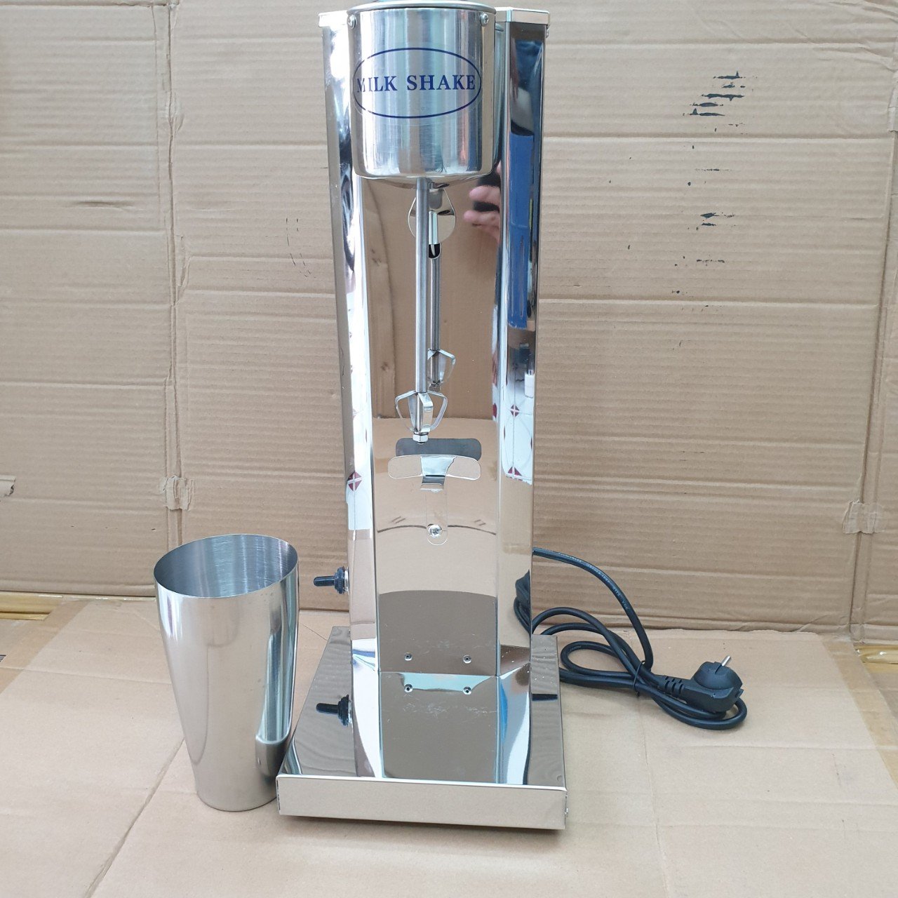 MÁY ĐÁNH BỌT SỮA LẮC TRÀ SỮA MILKSHAKE LOẠI 2 ĐẦU ĐÁNH