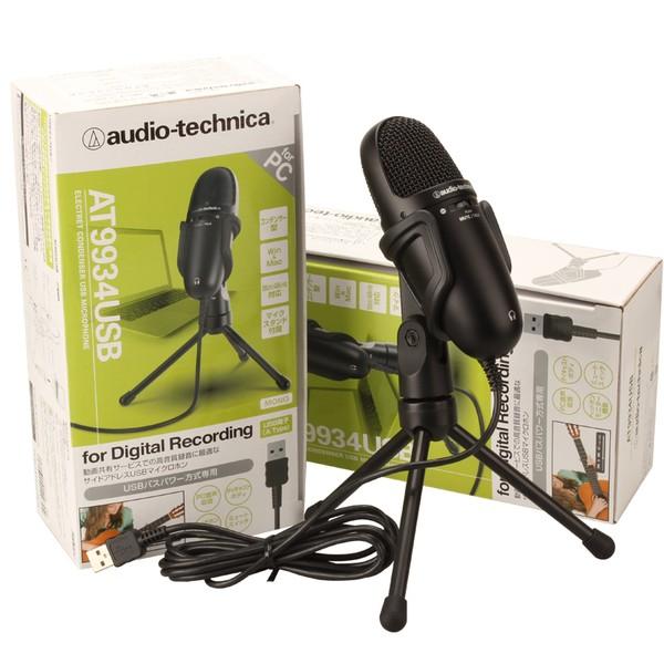 [Trả góp 0%]Micro thu âm USB cho máy tính Audio Technica AT9934USB