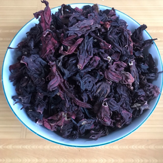 Trà hoa dâm bụt hibiscus atiso đỏ khô 100g