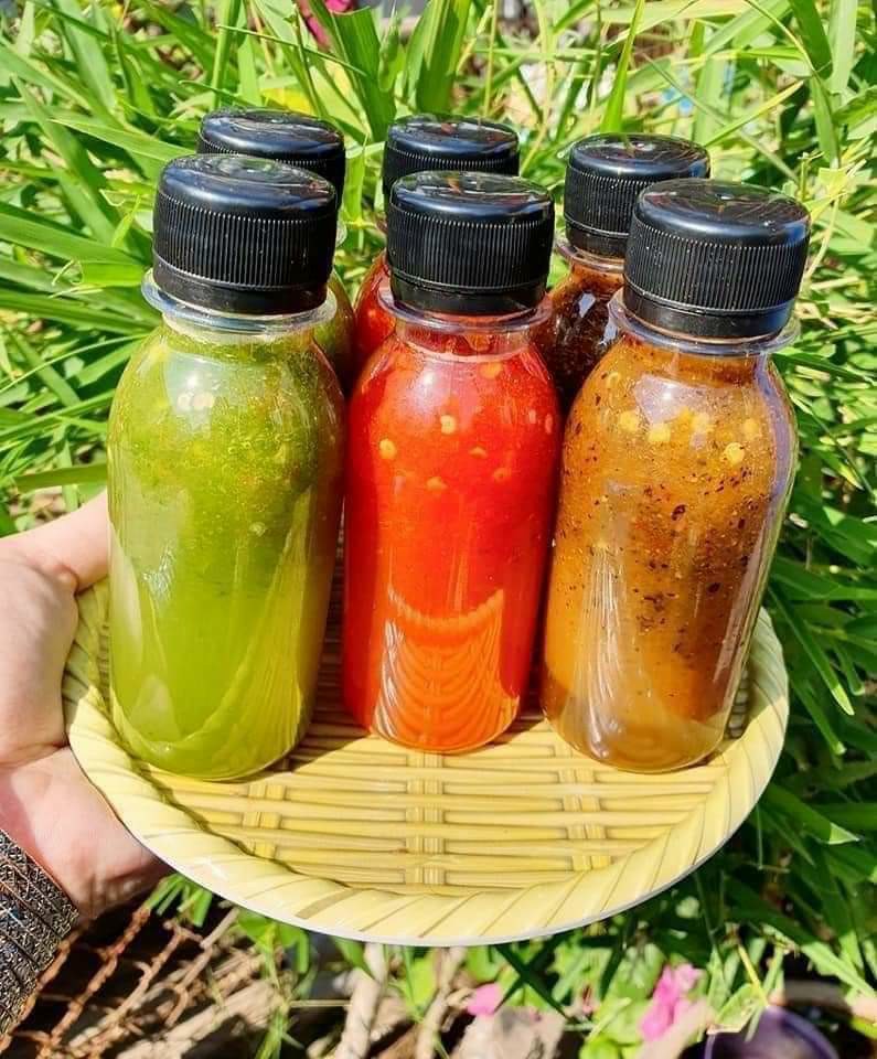 Set nước chấm hải sản 3 vị 3 chai mỗi chai 100ml