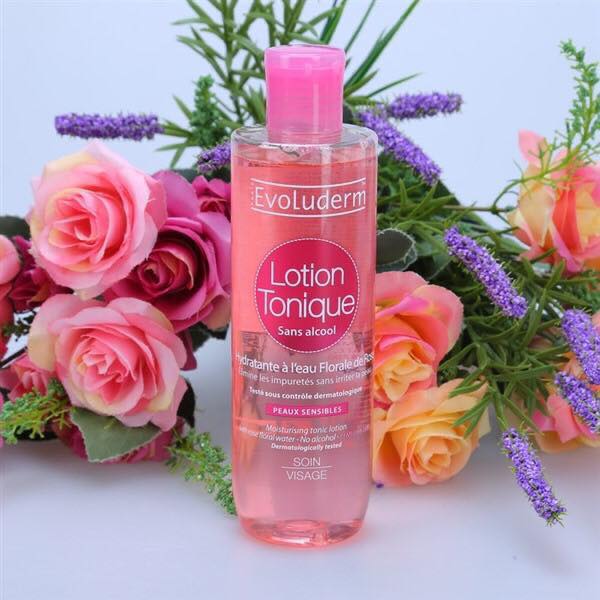 Nước hoa hồng tẩy trang evoluderm lotion tonique 250ml