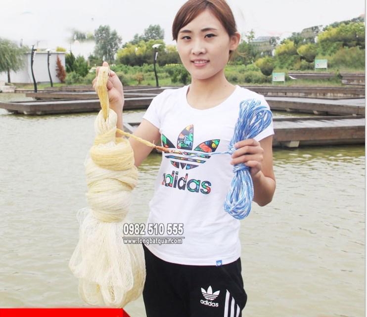 Chài Dù Thái lan Cao 3m2 Nặng 3kg5 Siêu Bền