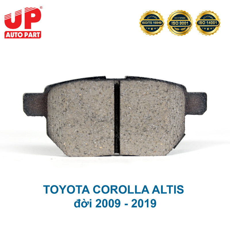 Má phanh bố thắng đĩa sau toyota corolla altis 2009 đến 2019