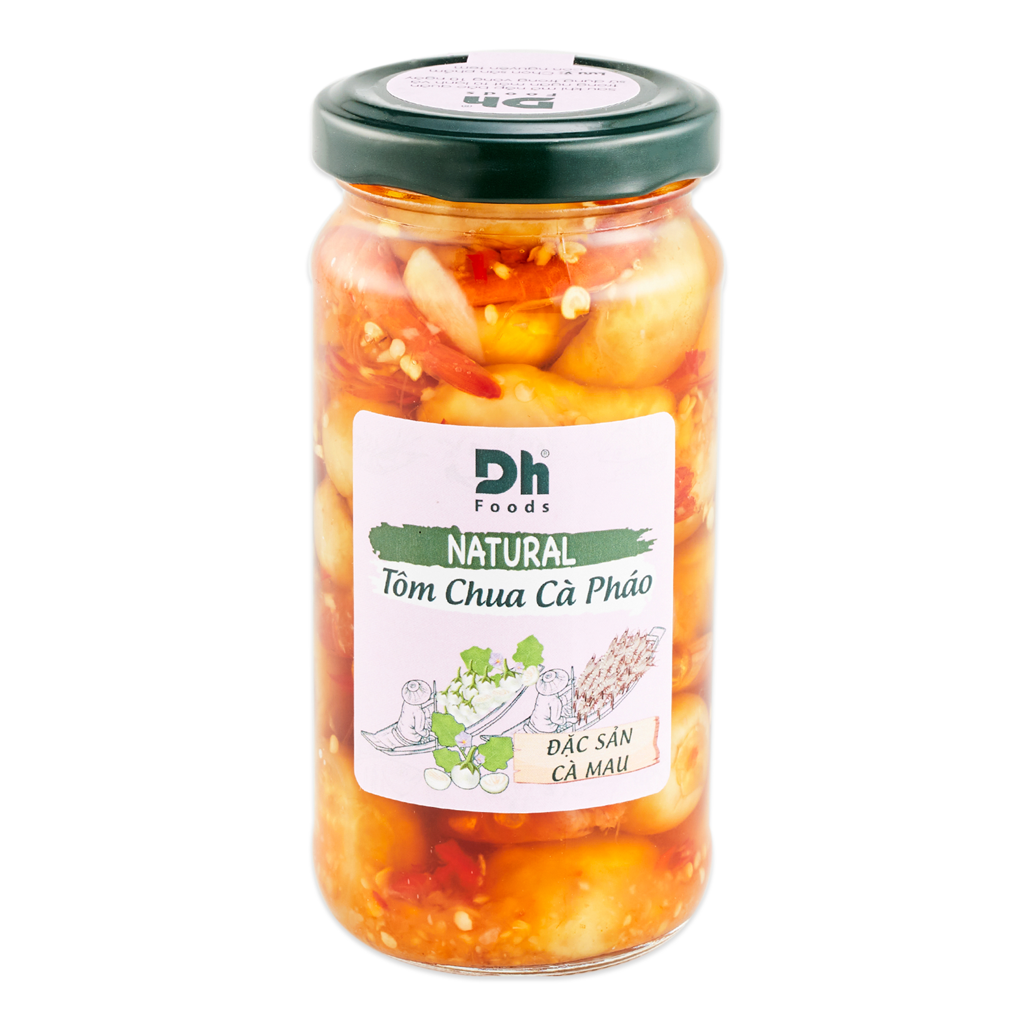 NATURAL TÔM CHUA CÀ PHÁO DHFOODS 110G