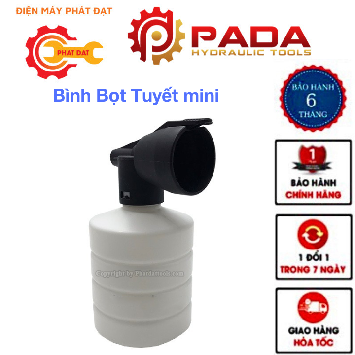 Bình tạo bọt tuyết mini gắn đầu súng rửa xe 500ml-bình phun bọt tuyết mini cho máy rửa xe gia đình