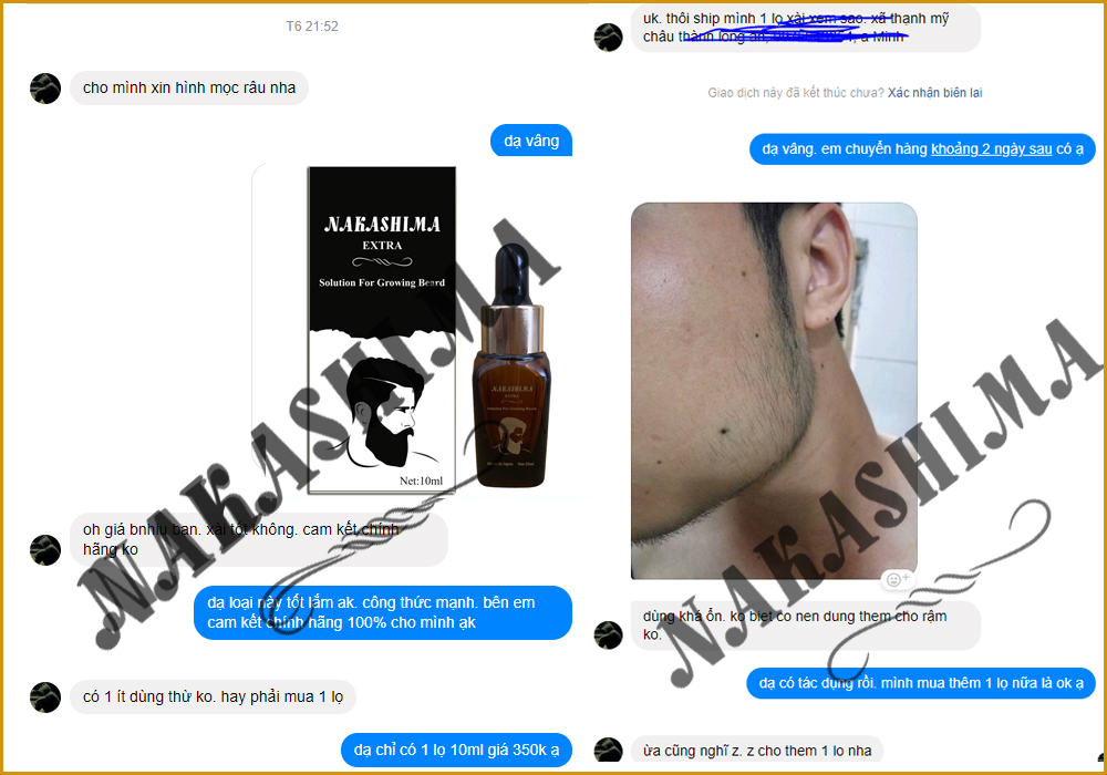 Serum Mọc Râu Quai Nón Chính Hãng Elanis