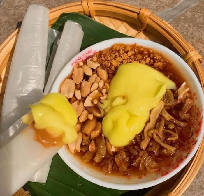 (01 bịch) Bánh Tráng Mắm Me Bơ Chánh Gốc Gò Dầu Tây Ninh Bơ Trắng Thơm Ngon