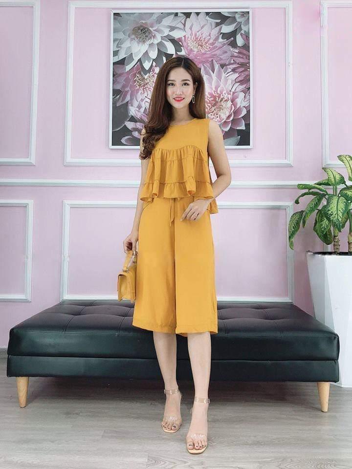 SET BỘ ỐNG RỘNG PEPLUM