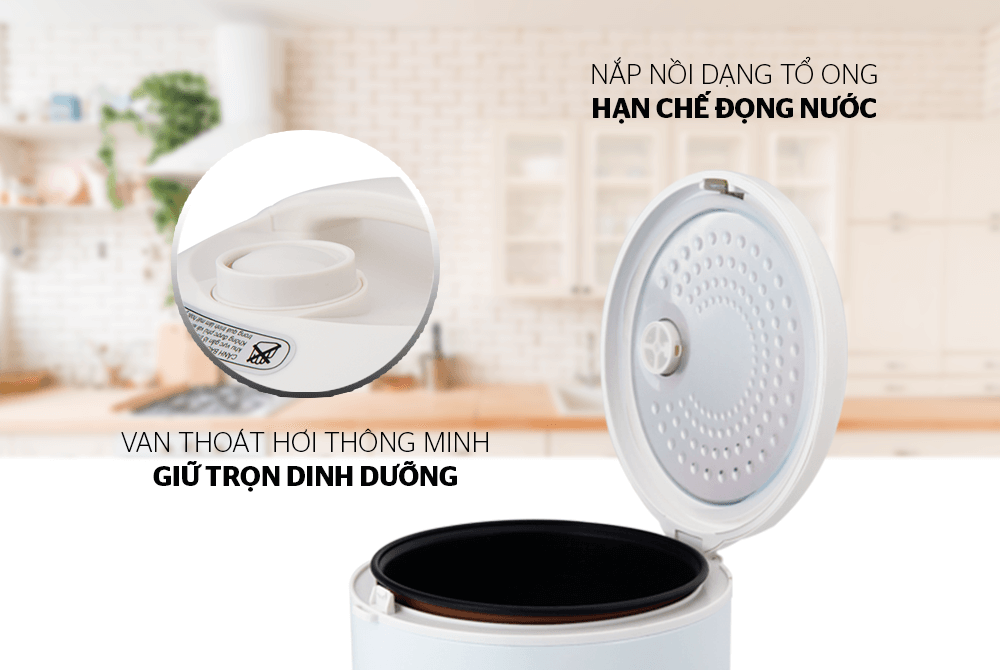 Nồi cơm điện 1.8L SUNHOUSE SHD8601